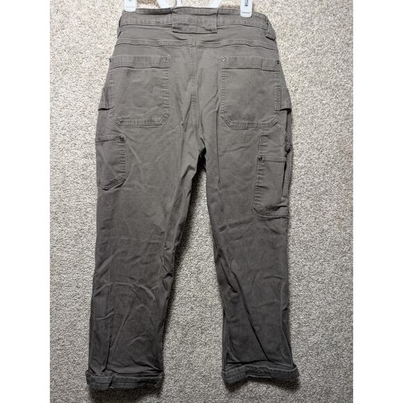 Duluth Trading Company Cargo Pants Mens 36x30 Slim Fit Flex Khakis - Picture 3 of 3